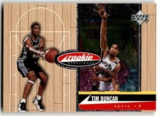 1998 Upper Deck Hardcourt Tim Duncan #71