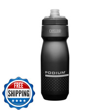 CamelBak Podium 24oz Insulated Bike Water Bottle - Black, Leak-Proof