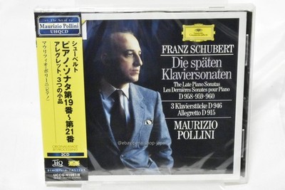 Maurizio Pollini Schubert Piano Sonatas No.19-21 2 UHQCD Limited Edition JAPAN