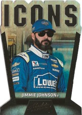 2017 Panini Absolute NASCAR Jimmie Johnson Icons 41/99 Chevrolet Lowes