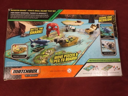 Matchbox On A Mission - Pirate Skull Island - MBX Explorers - Mattel - NEW -2014 - Picture 2 of 10