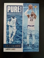 2021-22 Panini Hoops - Lebron James Pure Players #4 - Los Angeles Lakers