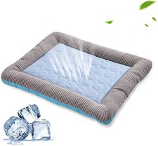 Pet Cooling Pad Bed For Dogs Cats Puppy Kitten Cool Mat Pet Blanket Ice Silk Mat