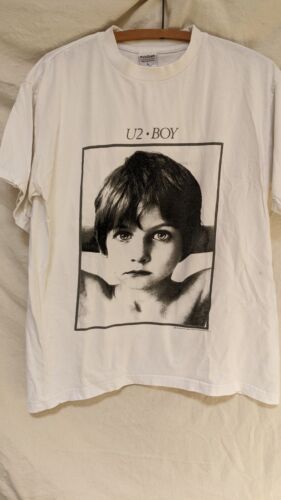 Vintage U2 Boy Polygram Label T Shirt. Size L. Original T Shirt | eBay