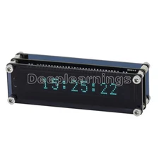 1PCS VFD Clock Vacuum Fluorescent Display WIFI Timing Automatic Calibration NEW