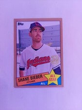 2020 Topps - 1985 Topps Baseball All-Stars Gold #85AS-47 Shane Bieber, Shane...