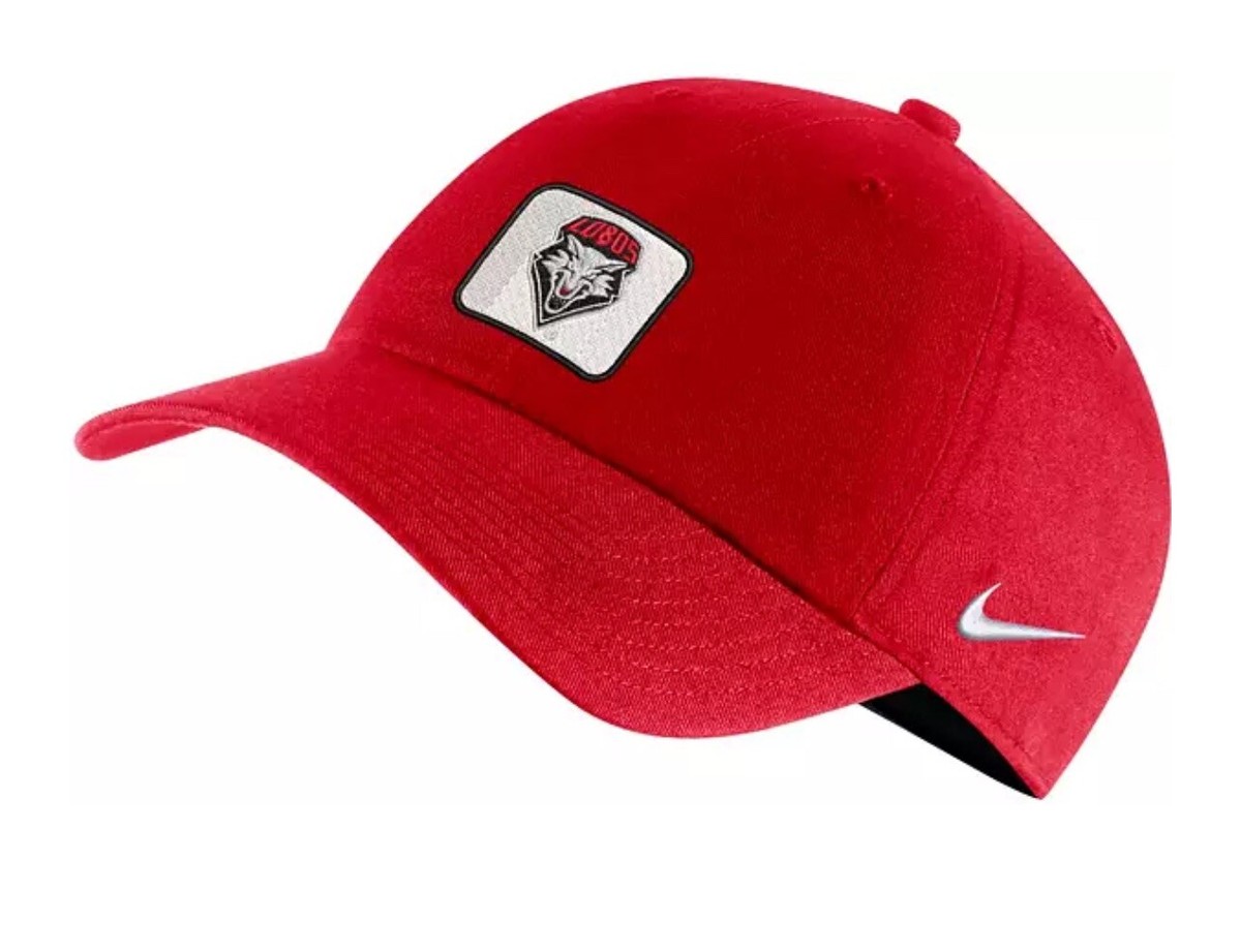 Nike Men's New Mexico Lobos Cherry Red Heritage86 Logo Adjustable
