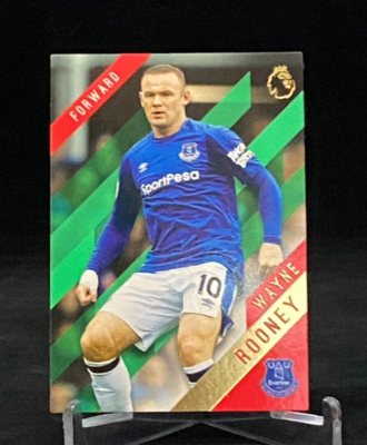 2017-18 Topps Premier League Gold Green #52 Wayne Rooney