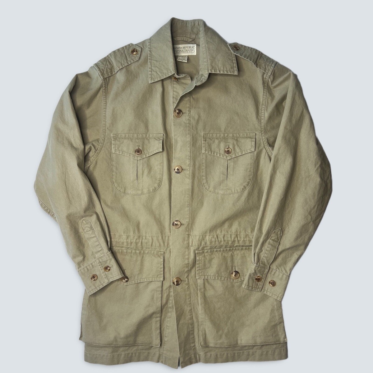 80's BANANA REPUBLIC サファリジャケット サイズ:42 80s BANANA