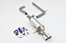 Streetbeast Sportauspuff 70mm Single-Anlage mit Klappensteuerung für Audi A1 GB