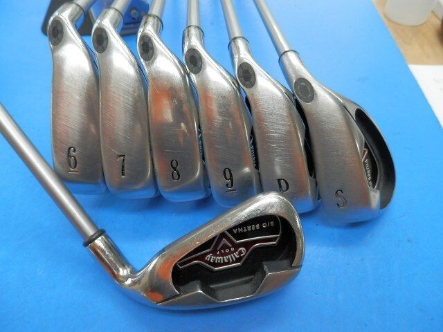 レディース キャロウエイ BIG BERTHA Irons 6-10、A、S 　７本セット Amazon.com : Callaway Golf Great Big Bertha Women's