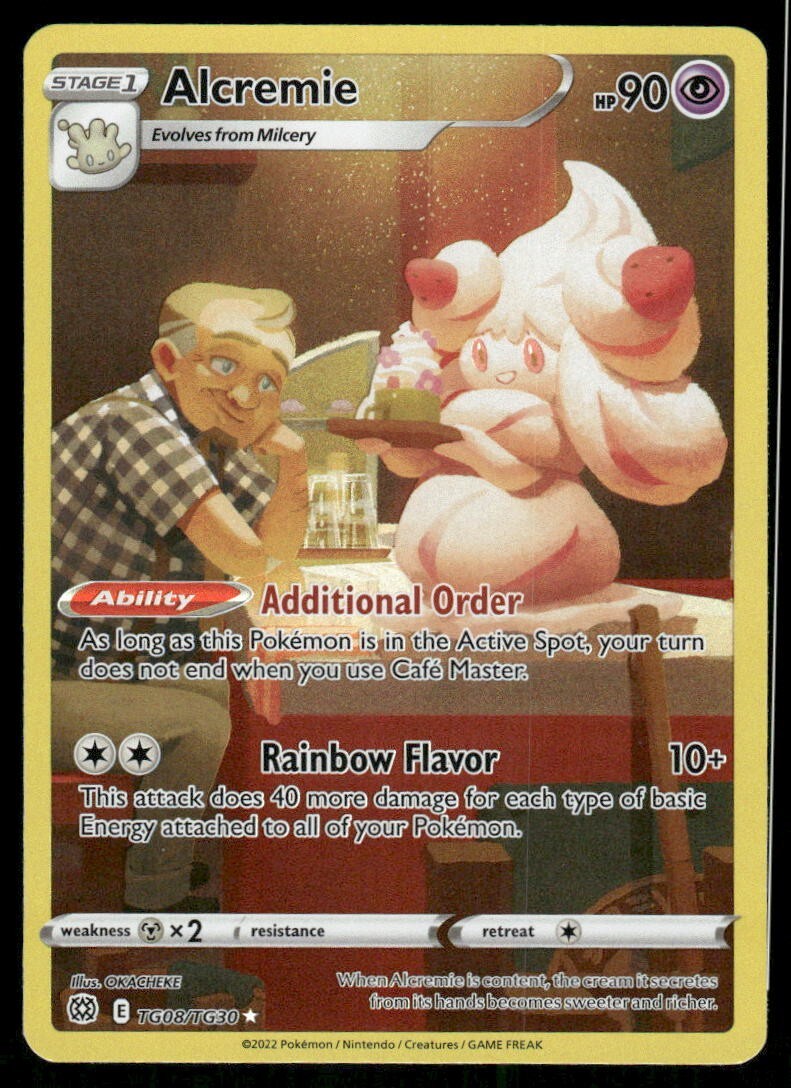 Pokemon Tcg Alcremie #TG08 Pokemon Brilliant Stars NM