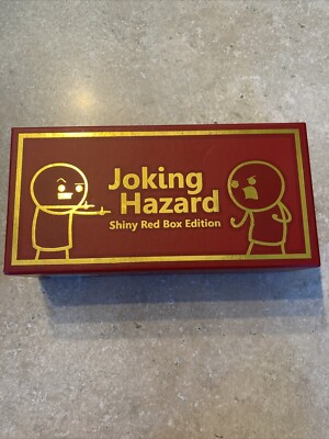 Joking Hazard Shiny Red Box Edition SEALED Cards- Cyanide and Happiness