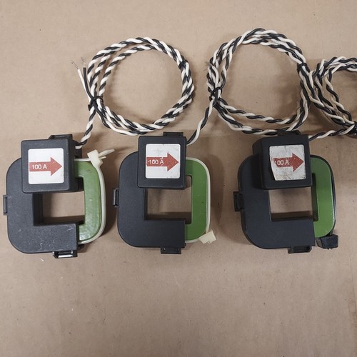 E-MON KILOWATTHOUR METER Model 208100 120/208-240Vac 100Amp 4 Wire CTs Inc USED - Picture 8 of 8