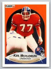 1990 Fleer - #28 Karl Mecklenburg