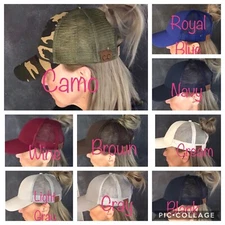 CC Ponytail Baseball Cap