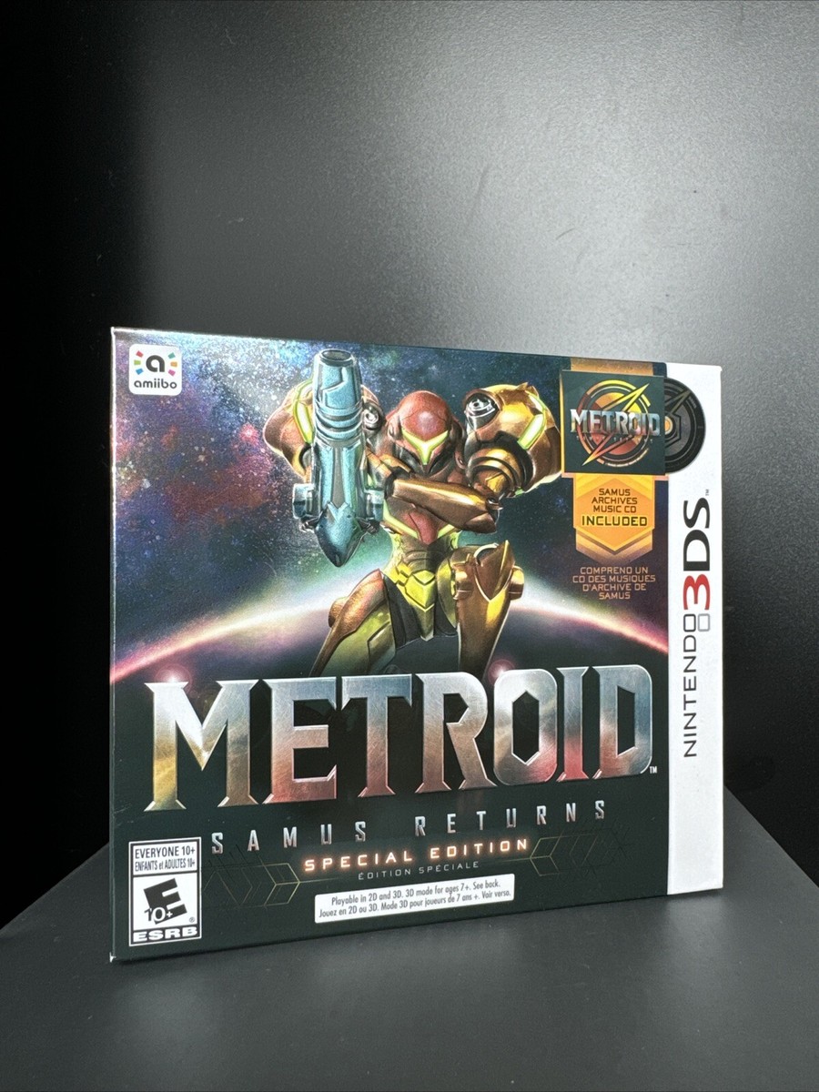 Metroid: Samus Returns Special Edition (Nintendo 3DS, 2017