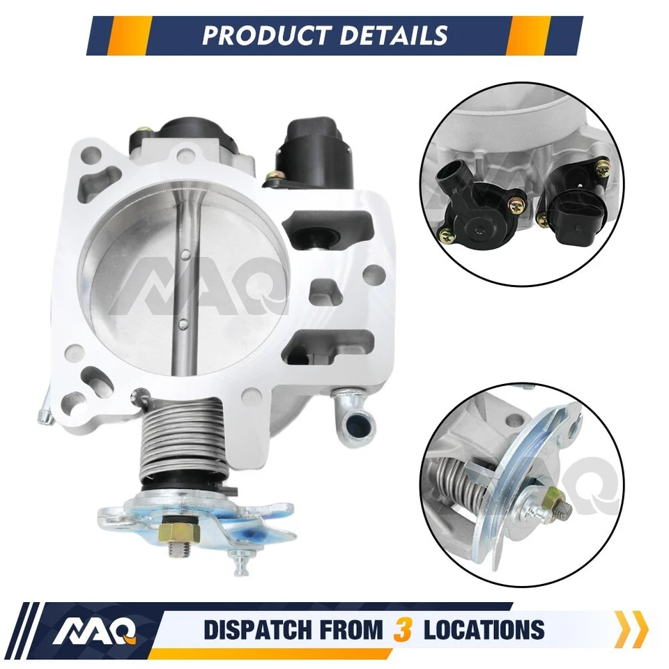 Cuerpo del acelerador para Silverado 1500 Tahoe GMC Sierra Yukon 4,3 L 4,8 L 5,3 L 2000-2002 Foto 4 de 4