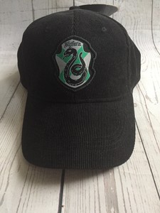 black corduroy baseball cap