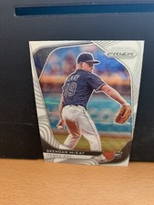 Brendan McKay Silver White Haze RC Rays Rare 2020 Prizm SP Baseball Tampa Bay