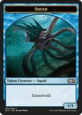 Squid Token Magic 2015 Light Play MTG Magic DNA GAMES