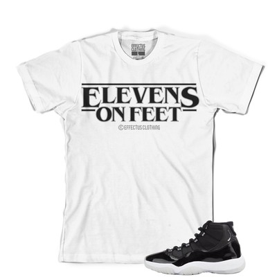 Tee to match Jordan Retro 11 Jubilee 25th Anniversary Sneakers. ELEVENS Tee  | eBay