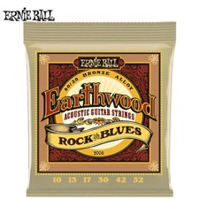 Ernie Ball 2006 Earthwood 80/20 Bronze Acoustic Guitar Strings 10-50 Ex-Light