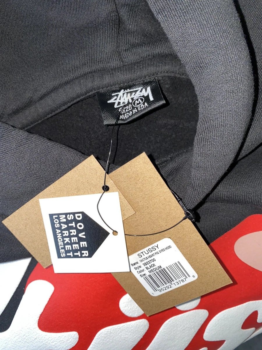 Cactus Plant Flea Market CPFM x STUSSY HEART HOODIE Size Medium Ready To Ship