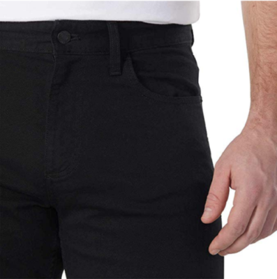 Calvin Klein Mens Straight Leg Stretch Jeans 32x32 Black - 1173014  