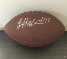* RASHOD BATEMAN * signed NFL football * MINNESOTA GOPHERS *BALTIMORE RAVENS* 2