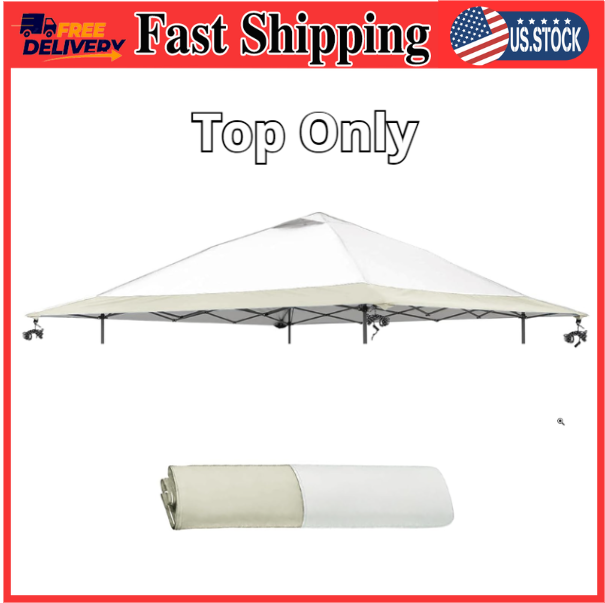 13X13 Canopy Replacement Top Cover,Single Tier Waterproof Instant