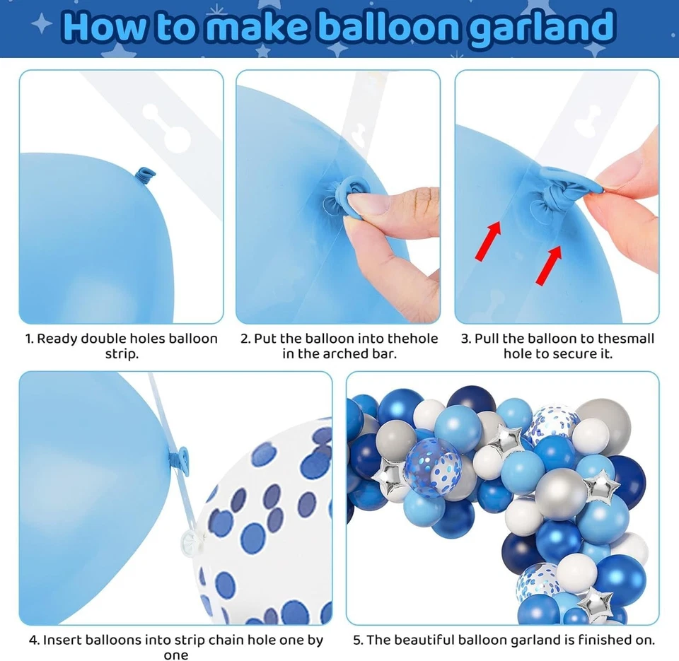 144 шт. воздушные шары гирлянда арка набор свадьбы, дня рождения, ребенка душа украшения набор - Изображение 3 из 4