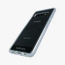 Tech21 EVO CHECK Case for Samsung Galaxy S10 Plus - Shark BLUE (T21-7103)