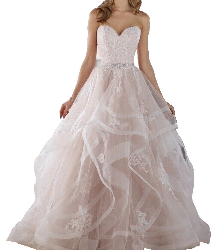 Polyester Sleeveless 12 Women's Size Wedding Dresses