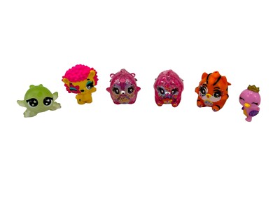 Hatchimals Colleggtibles Glamfetti Mini Figures Mixed Series Lot of 6 Animals