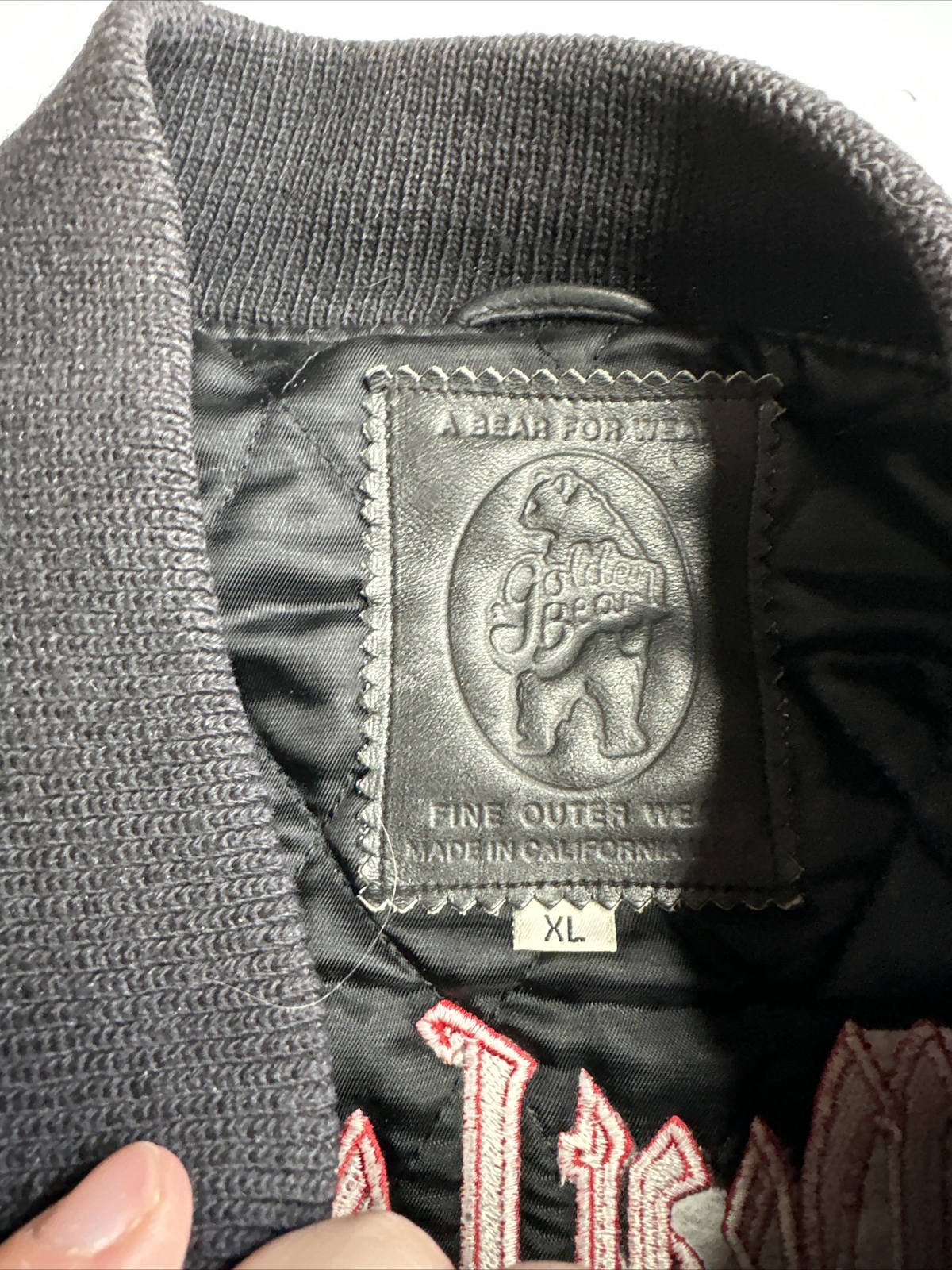 Meat Loaf Bat Out Of Hell II Tour Varsity Jacket 90s … Gem