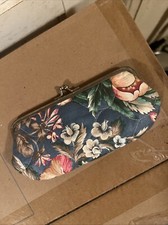 Vintage Eye Glasses Case With Floral Pattern