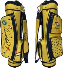 ARNOLD PALMER Golf Caddy Bag Lightweight 7.5 x 46 Inch 2.5kg Yellow APCB-09J