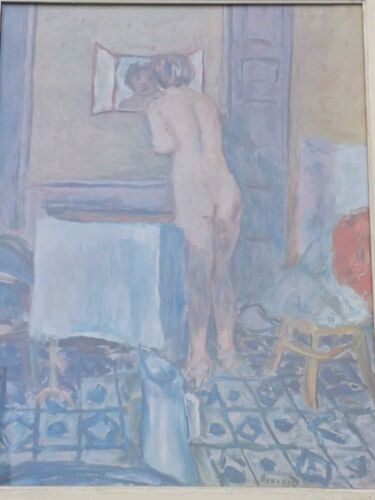 Reproduction Pierre Bonnard peinture Femme tableau cadre montparnasse - Photo 4 sur 10