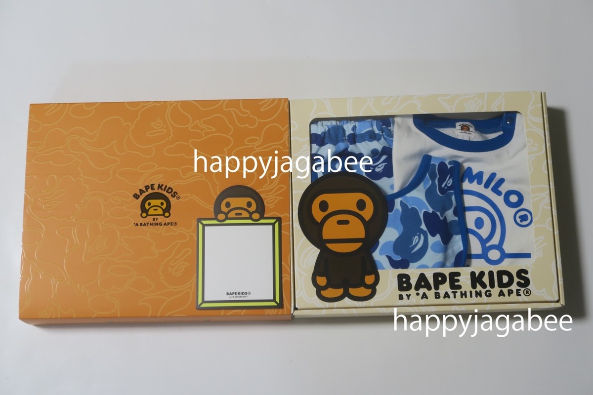 A BATHNIG APE BAPE KIDS ABC CAMO BABY MILO BABY GIFT SET | eBay