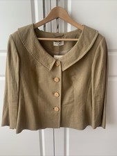 Kaliko Pure Linen Jacket Size 14 Bnwt