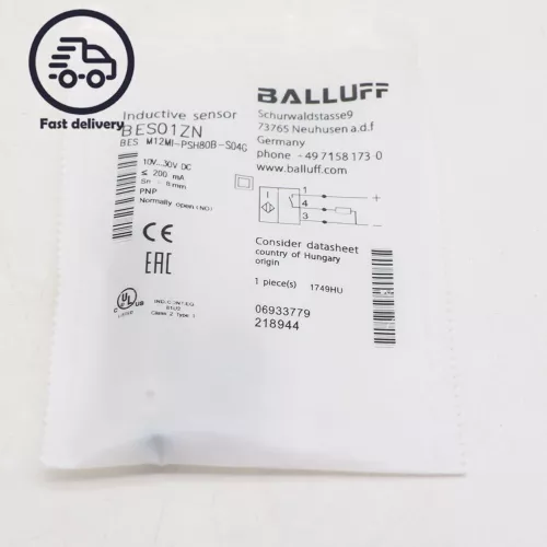 1PCS NEW BALLUFF BES01ZN BES M12MI-PSH80B-S04G 10-55VDC Inductive Sensor
