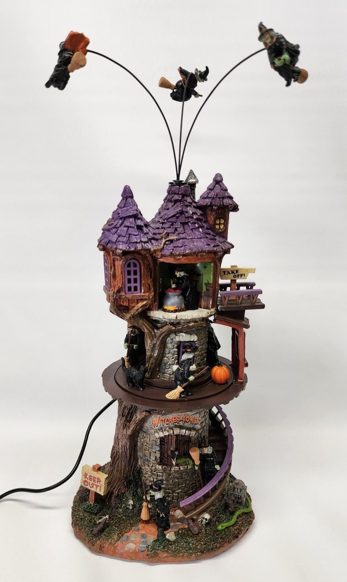 New Lemax Spooky Town 2018 WITCHES TOWER #85301 NIB Sights