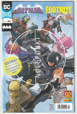   BATMAN/FORTNITE: NULLPUNKT #2, Panini Comics/DC Comics 2021 COMICHEFT TOP Z1