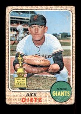 1968 Topps #104 Dick Dietz