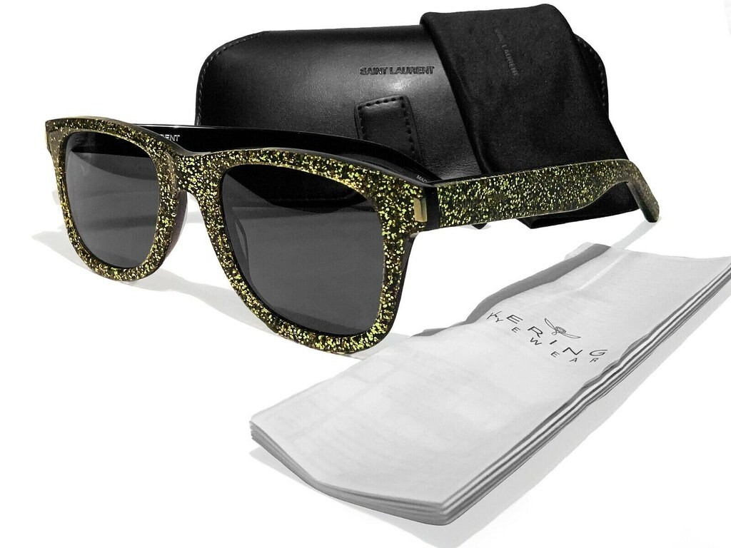 Yves Saint Laurent Occhiali da sole unisex Sparkle Glitter SL51 008 Lou Collection