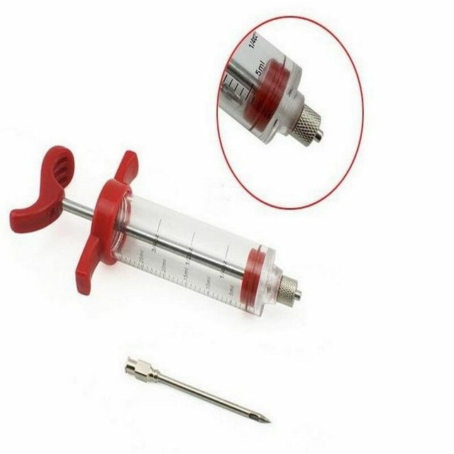 Home & Garden Marinate Flavor Injector Syringe from Cooking Concepts 1 oz/30ml Cooking Utensils