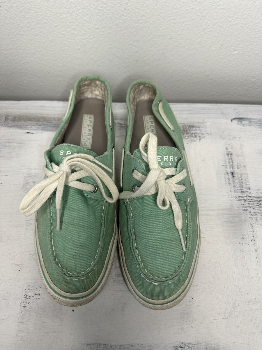 J crew sperry top-sider compass boat shoes mint size