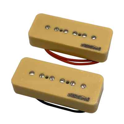 Guitar Pickups Wilkinson WO90 Cream P90 Soap Bar Single Coil Neck and Bridge