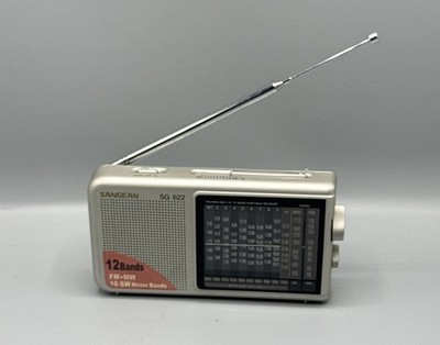 Sangean SG-622 12 Band Shortwave Radio FM MW SW1-10 Tested Working